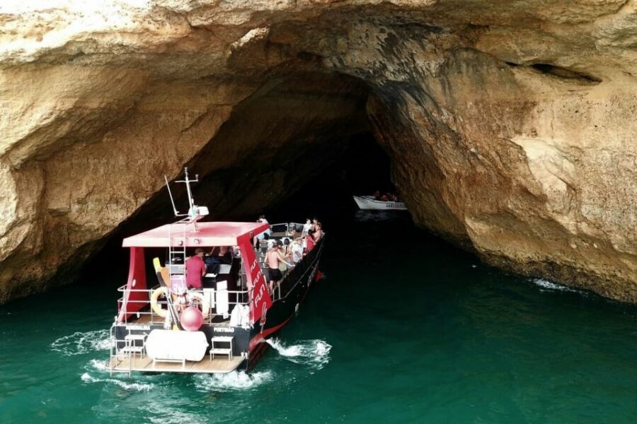 From Portimão: 2-Hour Catamaran Tour to Benagil Caves - Cruising Toward Benagil Cave: The Algarve Coast Views You’re Paying For