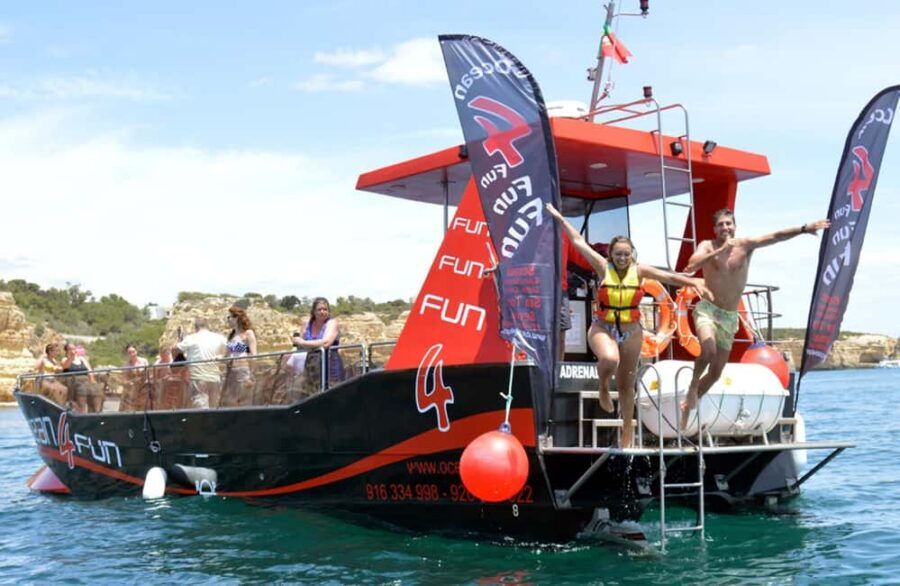 From Portimão: 2-Hour Catamaran Tour to Benagil Caves - Ocean4fun to Portimão Marina: Meeting and the Real-World Start