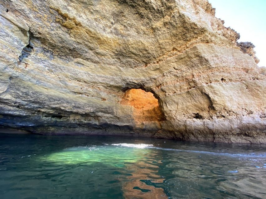 From Portimão: Algar de Benagil and Sea Caves Boat Tour - The crew (Bruno, Carlos, Dino, Victor, Mikey): why the commentary matters