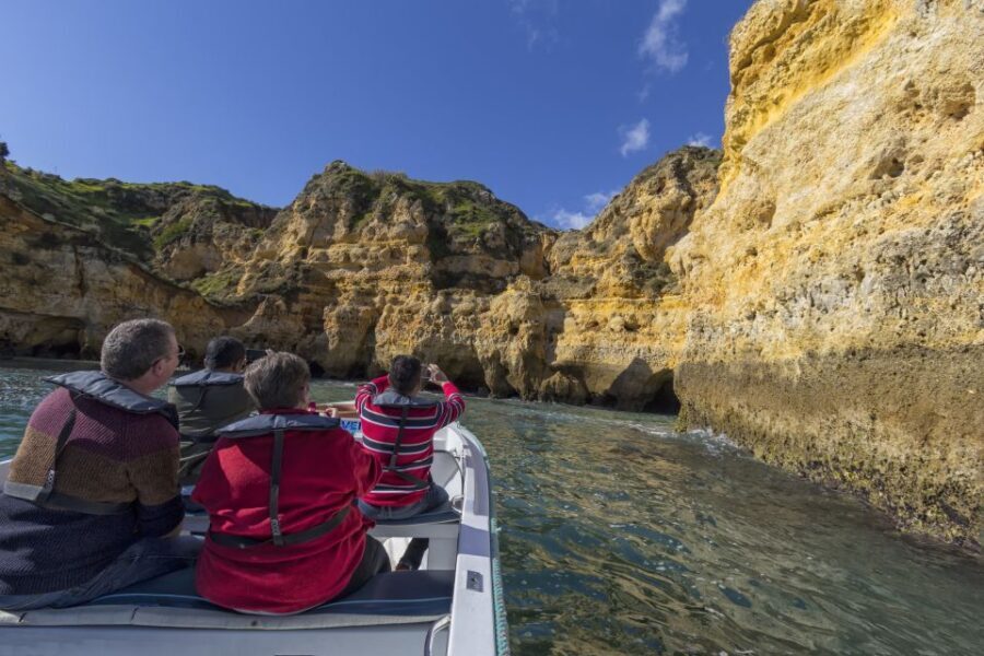 From Portimão: Benagil Boat Tour with Local Guide - Praia da Marinha: the famous beach view at the end of the route