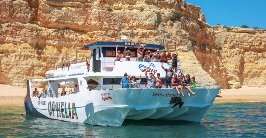 From Portimão: Catamaran Cruise to Benagil Caves with BBQ - The dinghy cave run: what you’re really paying for