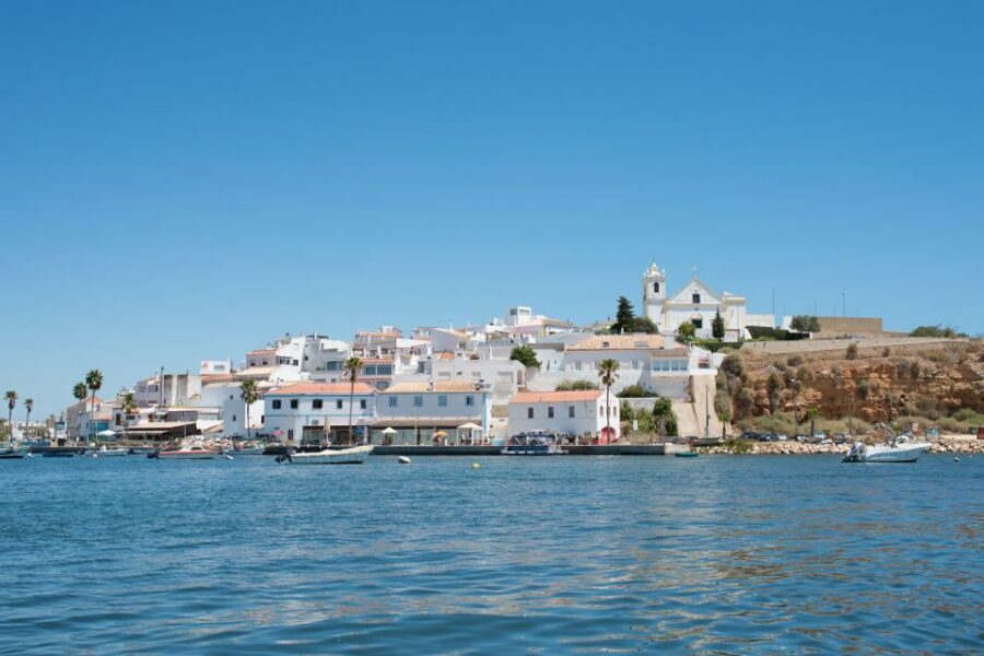 From Portimão: Catamaran Cruise to Benagil Caves with BBQ - On the return: secluded coves near Carvoeiro