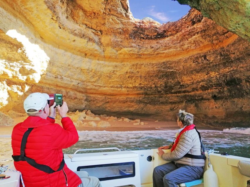 From Portimão: Private Boat Tour to Benagil Cave - Private group comfort: guide languages and how the tour runs