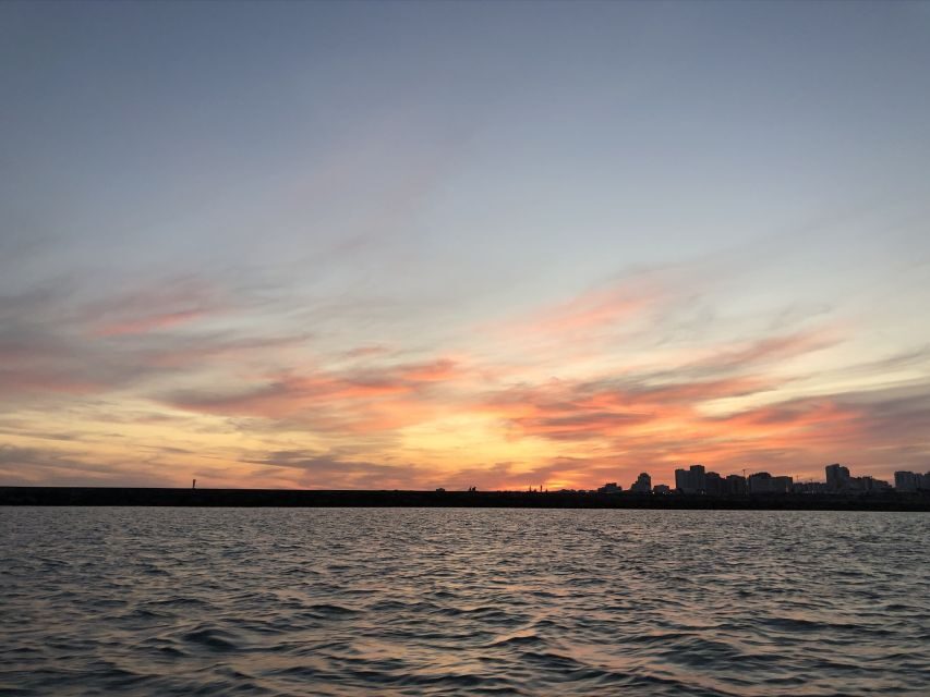 From Portimão: Sunset Boat Trip with Wine - Finding Blue Ocean Trips at Marina de Portimão (gate J, dock 40)