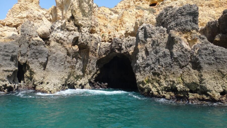 Lagos: Boat Cruise to Ponta da Piedade - The Final Boat Moment: Speed, Smiles, and Leaving With Photos