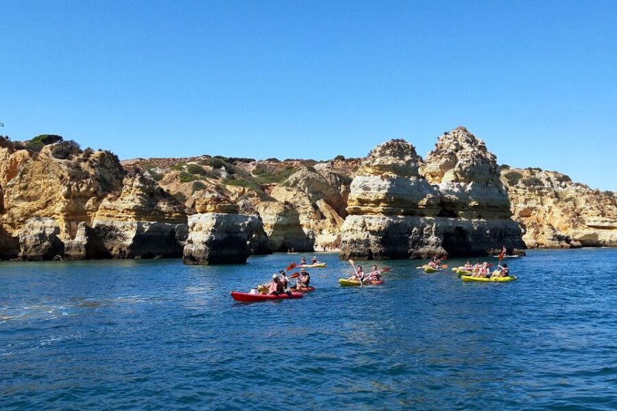 Lagos: Guided Kayak Tour - Ponta da Piedade by Kayak: Caves, Arches, and Rock Formations