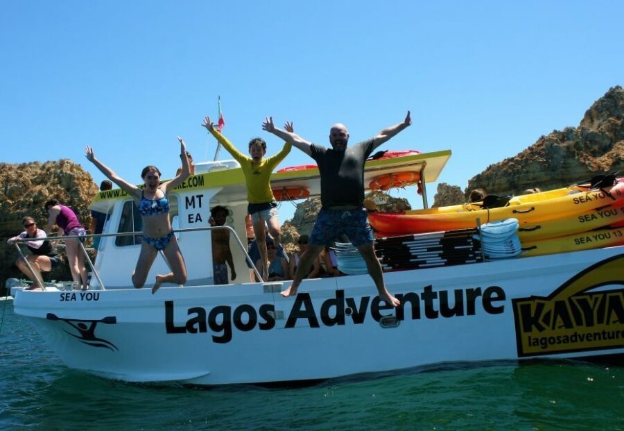 Lagos: Kayaking Tour - Catamaran Support Before You Even Paddle
