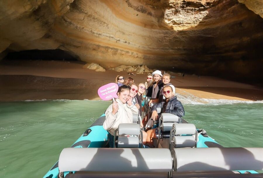 Portimão: Benagil Cave and Praia de Marinha Boat Tour - Benagil Sea Cave: getting in close and staying long enough