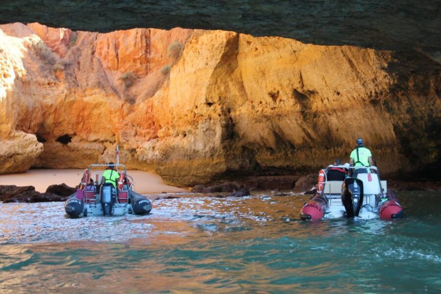 Portimão: Benagil Cave and Praia de Marinha Boat Tour - Languages and guide style: jokes are optional, clarity isn’t