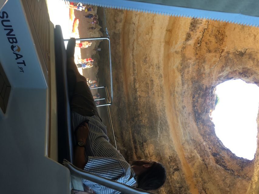 Portimão: Benagil Caves & Golden Coast Eco Catamaran Tour - Stop by Carvoeiro: the coastline warm-up