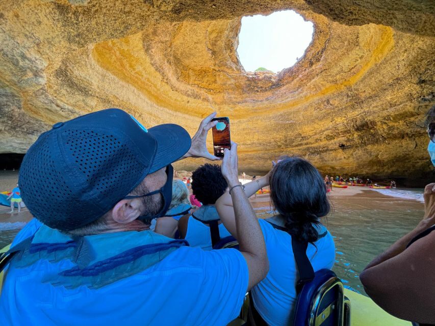 Portimão: Benagil Grottoes Boat Cruise - The Atlantic swim stop: the part you’ll talk about later