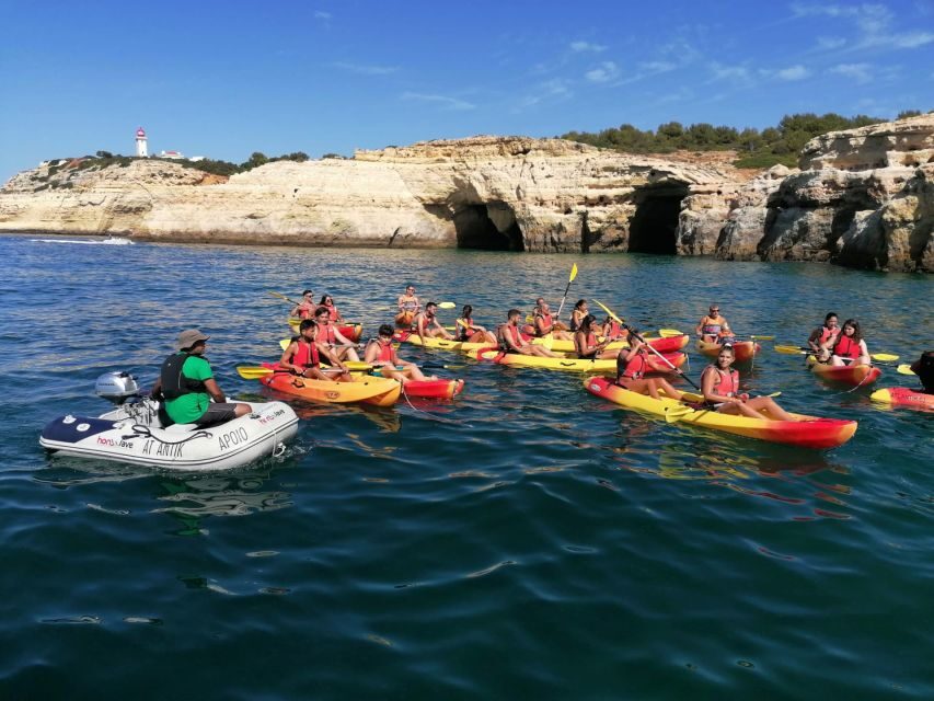 Portimão: Kayak Tour of Benagil Caves - Portimão to Benagil by Seasiren II: the cruise part actually matters