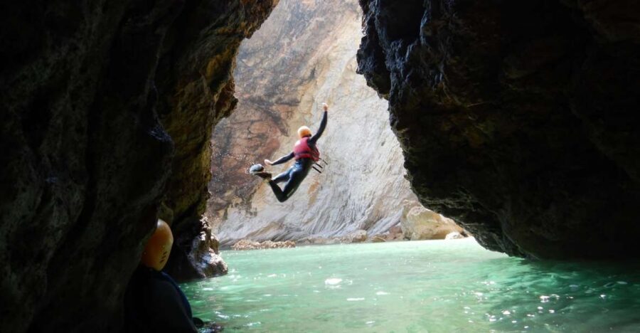 Sagres: Coasteering - Swimming, Cliff Jump & Rock Climbing - Gear Up Like a Pro: Wetsuit, Helmet, Buoyancy Aid, Gloves