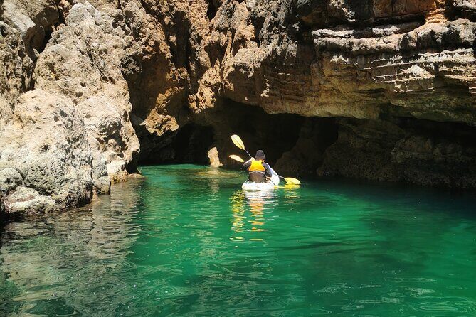 Sagres: Praia Da Ingrina Caves Guided Kayaking Tour - Safety Training + Local Guidance You Can Follow