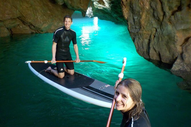 SUP Tour in Algarve Ingrina Caves w/ Snorkeling & Photos Included - Where You Paddle: Parque Natural Coastline by Lagos