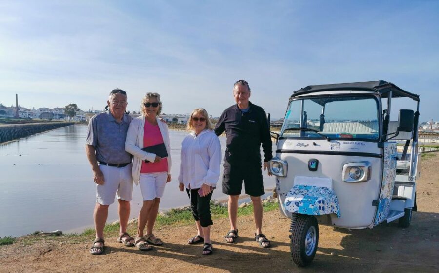 Tavira: Tuk-Tuk City Tour - The historic core toward the Castle: Convent of Graça, Santiago, Santa Maria, Misericórdia